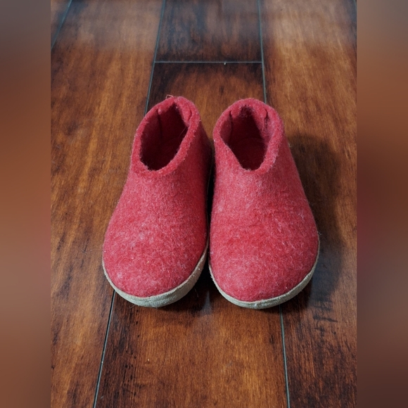 Kids Red Glerups Slipper Shoes Size EU 31 US 13 - Picture 2 of 7